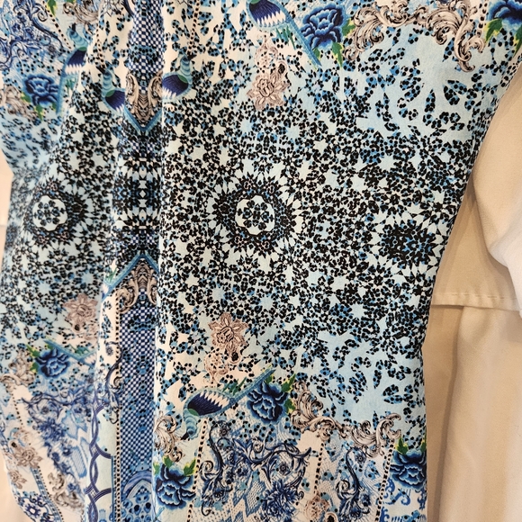 NWT Gorgeous La Moda True Colors Crystal Embellished  Bathing Suit SZ Med - Picture 16 of 16